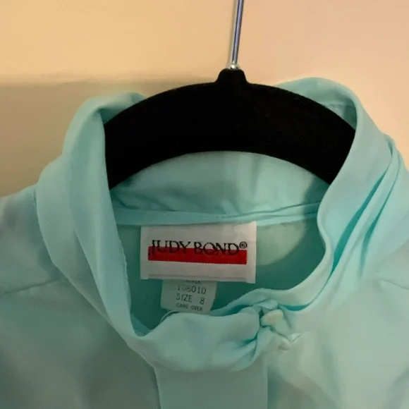 VTG Sea green blouse - Picture 8 of 8